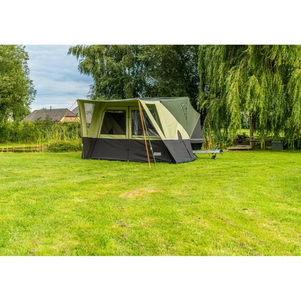 Alpenkreuzer Waterfront vouwwagen groen