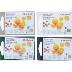 Alpina 871125255244 snijplank 4 kleuren assorti