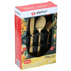 Alpina Bestekset 16-delig goud