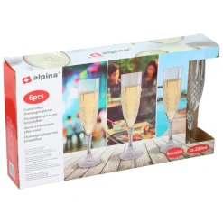 Alpina Champagneglas 200 ml 6-pack