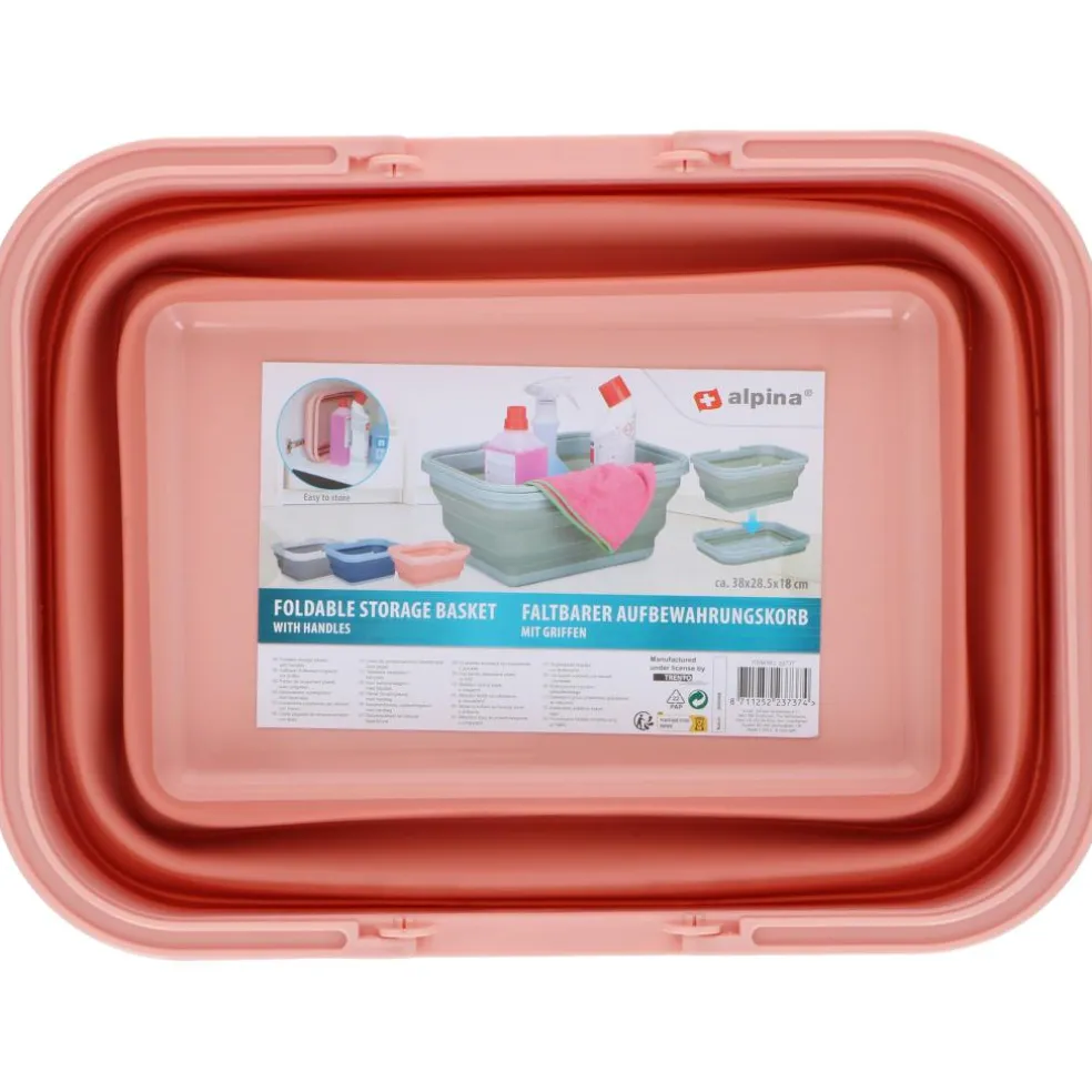 Alpina Opbergmand opvouwbaar assorti