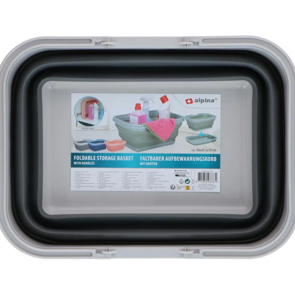 Alpina Opbergmand opvouwbaar assorti