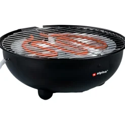 Alpina Table elektrische barbecue black