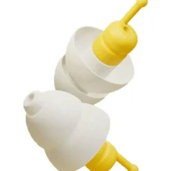 Alpine Hearing Protection FlyFit oordoppen geel wit