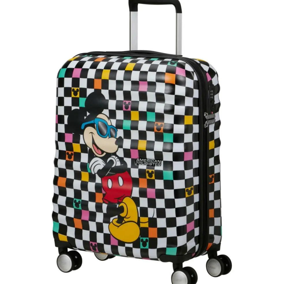 American Tourister Disney Wavebreaker 55 koffer mickey check