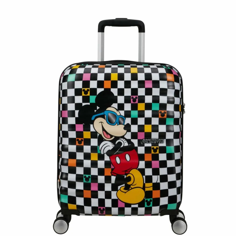 American Tourister Disney Wavebreaker 55 koffer mickey check