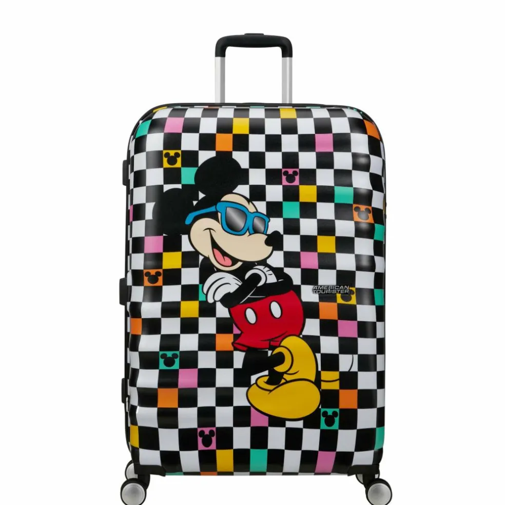 American Tourister Disney Wavebreaker 77 koffer mickey check