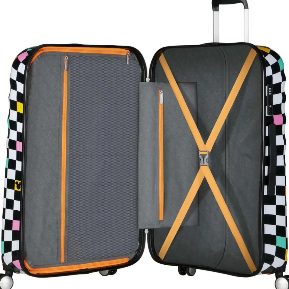 American Tourister Disney Wavebreaker 77 koffer mickey check