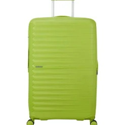 American Tourister  Fastforward Spinner 78 koffer neon lime