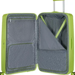 American Tourister  Fastforward Spinner 78 koffer neon lime