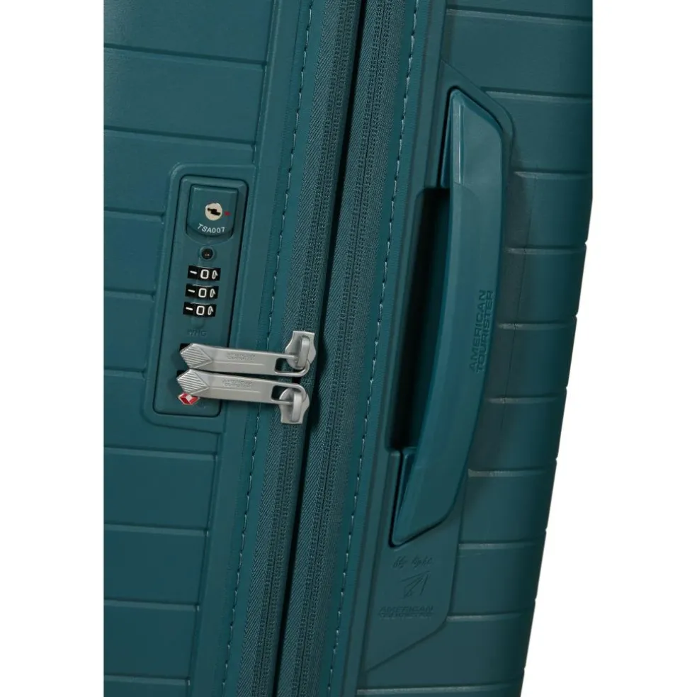 American Tourister Fastforward Spinner 68 koffer totally teal