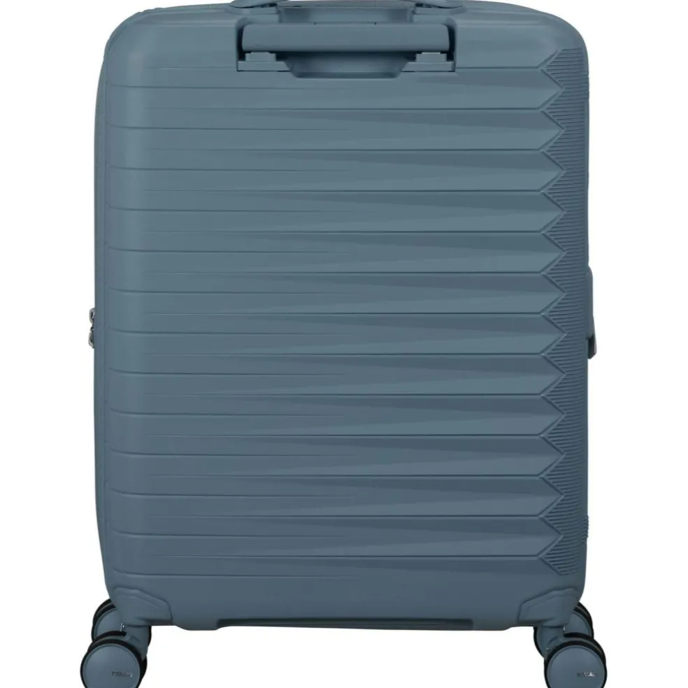 American Tourister Fastforward Spinner 55 koffer steel blue