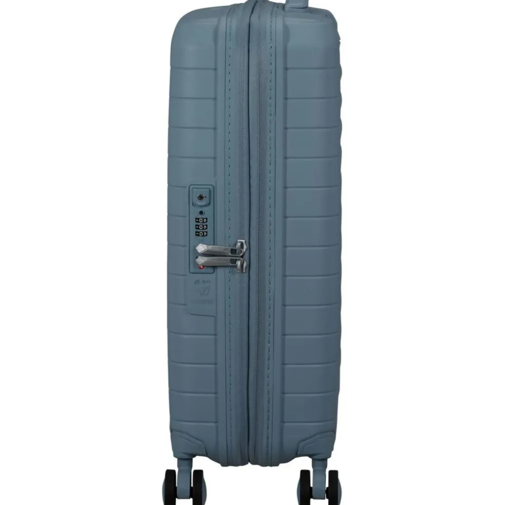 American Tourister Fastforward Spinner 55 koffer steel blue