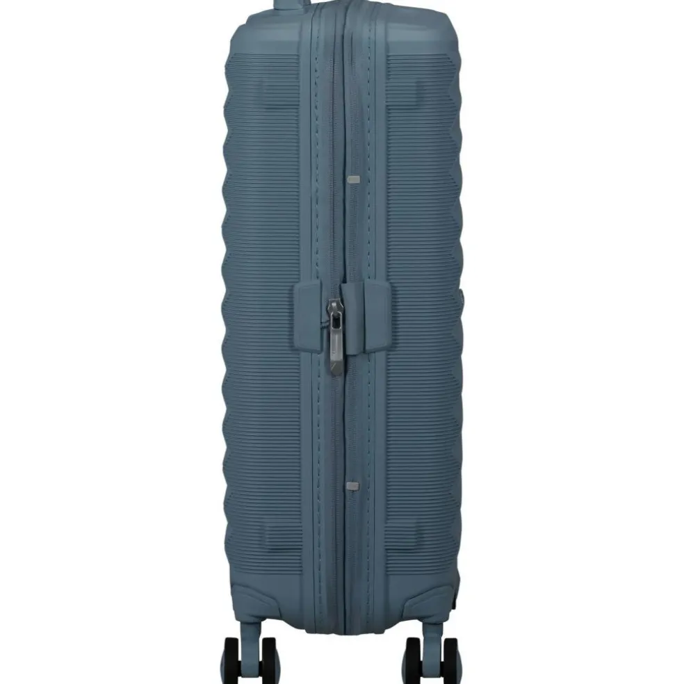 American Tourister Fastforward Spinner 55 koffer steel blue