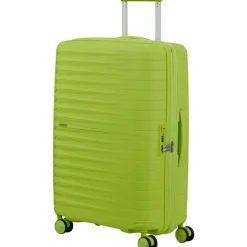 American Tourister  Fastforward Spinner 68 koffer neon lime