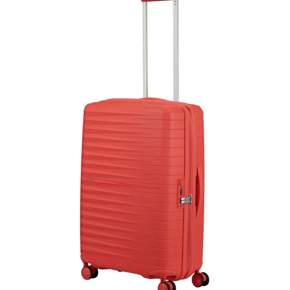 American Tourister Fastforward Spinner 68 koffer sunset coral