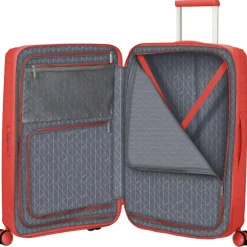 American Tourister Fastforward Spinner 68 koffer sunset coral