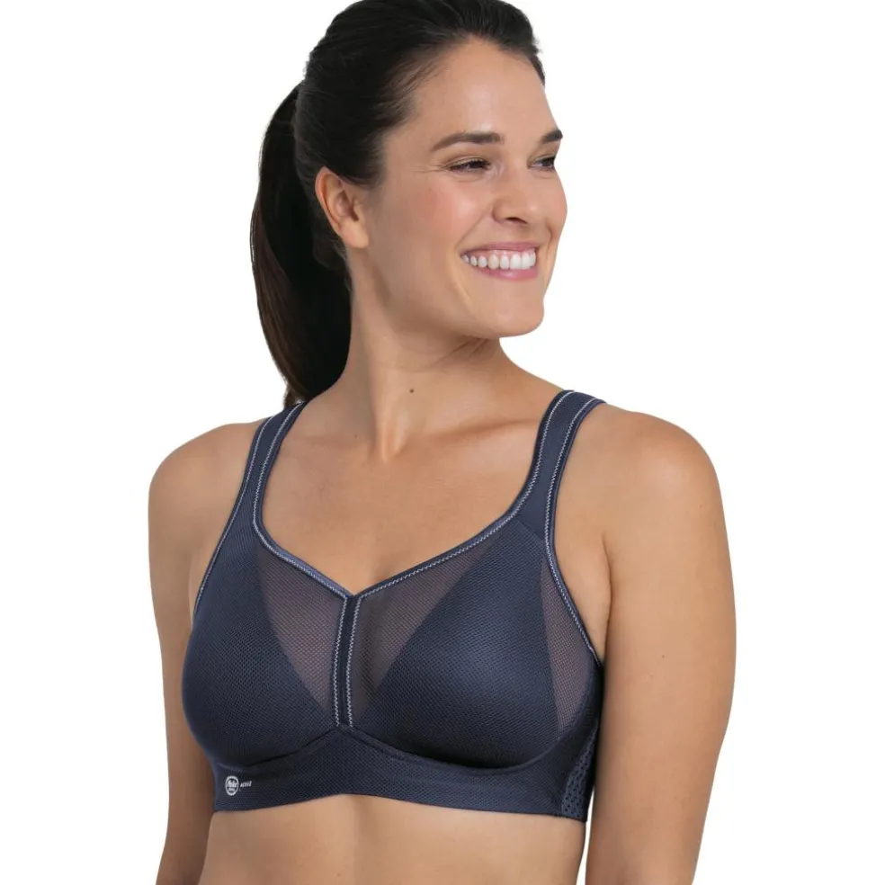 Anita Air Control Deltapad sport bh dames blue iris