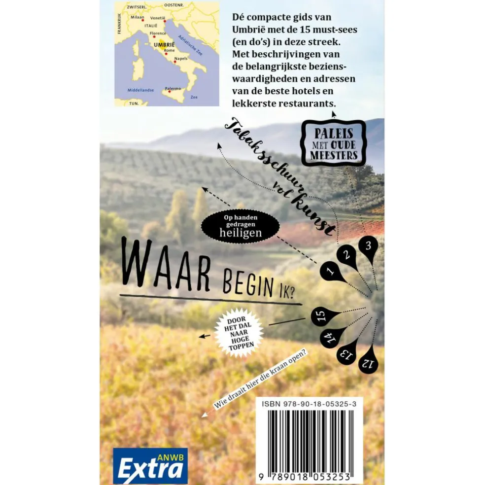 ANWB Extra Umbrië reisgids