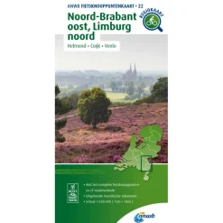 ANWB Knooppunten 22 Noord-Brabant Oost Limburg Noord  fietskaart