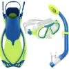 Aqua Lung Sport  Toucan snorkelset junior lime blue - S - M
