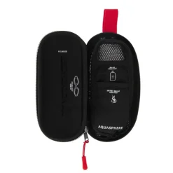 Aqua Sphere brillenkoker black red