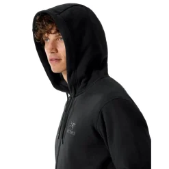 Arc'teryx Emblem Hoody fleece vest heren black