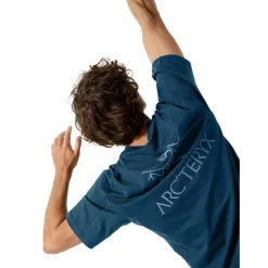 Arc'teryx Kragg SL Cotton Bird Word shirt heren nightscape lt night