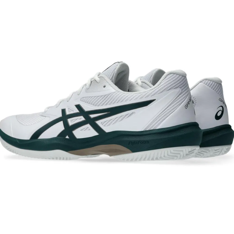 Asics Game FF Clay/OC tennisschoenen heren white saxon green