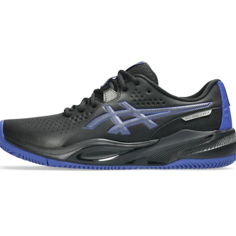Asics GEL-CHALLENGER 15 CLAY tennisschoenen heren black dark cobalt
