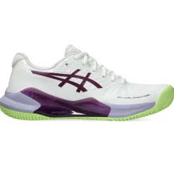 Asics Gel-Challenger 14 padelschoenen dames white deep mauve