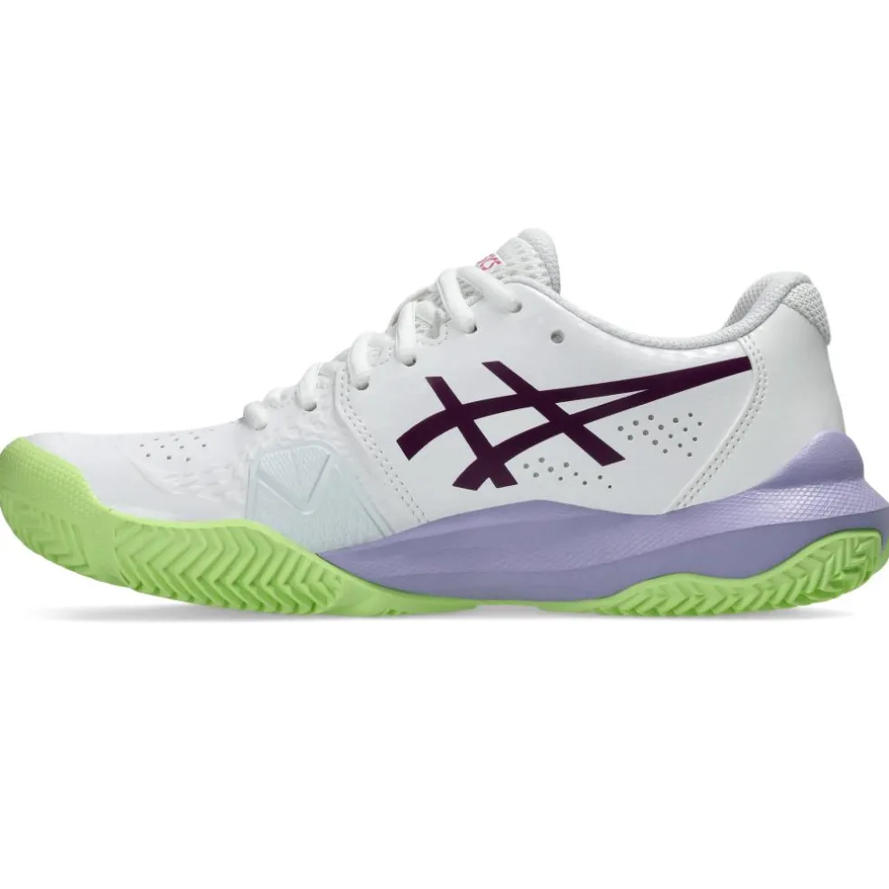 Asics Gel-Challenger 14 padelschoenen dames white deep mauve