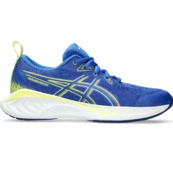 Asics Gel-Cumulus 25 GS hardloopschoenen junior illusion blue glow yellow