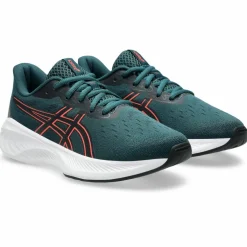 Asics Gel-Cumulus 26 GS hardloopschoenen junior saxon green coral reef