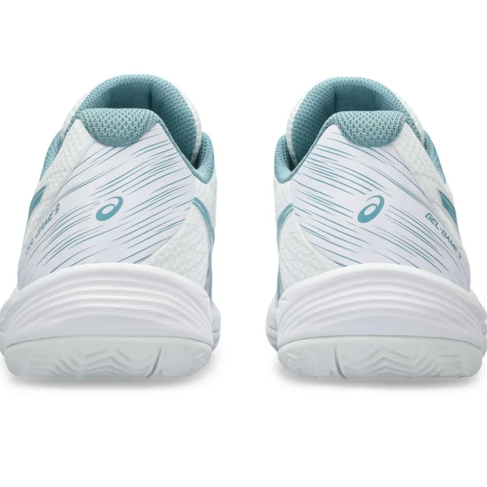 Asics Gel-Game 9 Clay/OC tennisschoenen dames white gris blue