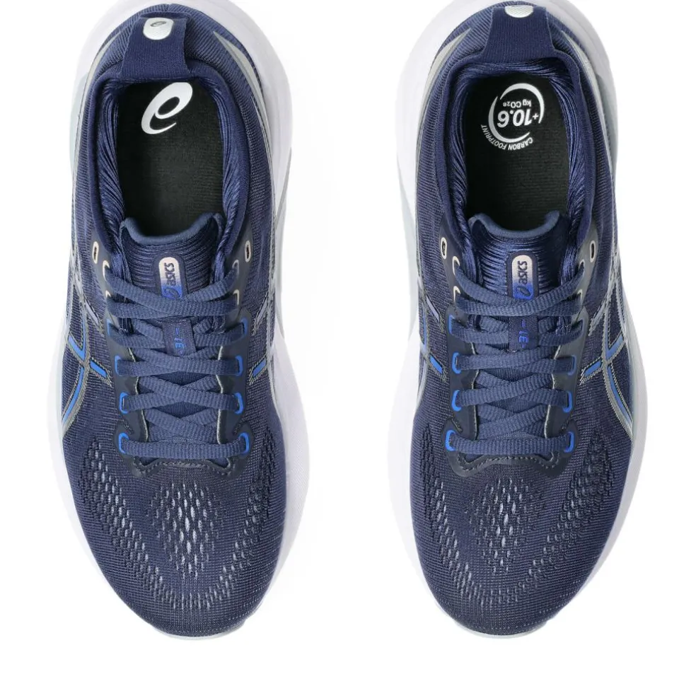 Asics Gel-Kayano 31 hardloopschoenen dames indigo blue pure silver