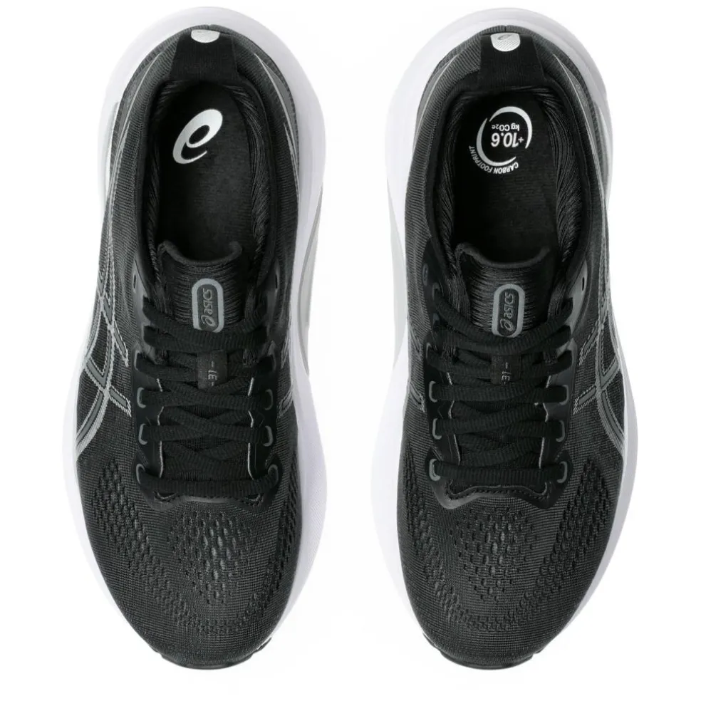 Asics Gel-Kayano 31 hardloopschoenen dames black pure silver