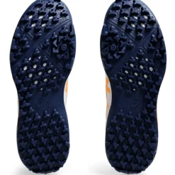 Asics GEL-LETHAL FIELD 2 hockeyschoenen dames white stadium orange