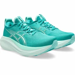 Asics Gel-Nimbus 27 hardloopschoenen dames wave teal illuminate mint