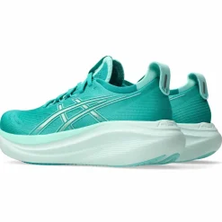 Asics Gel-Nimbus 27 hardloopschoenen dames wave teal illuminate mint