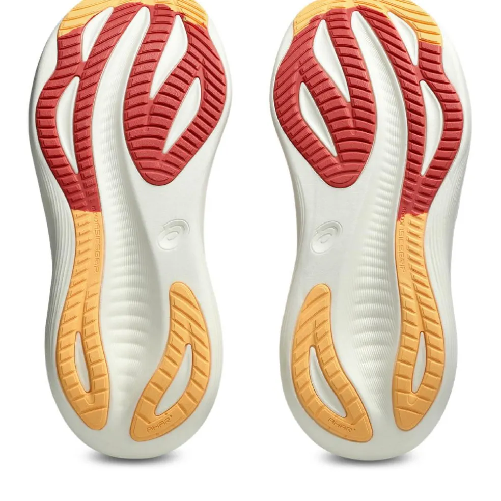 Asics GEL-NIMBUS 27 hardloopschoenen dames dark pink clay orange glow