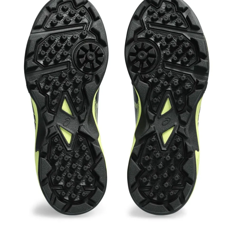 Asics Gel-Peake 2 GS hockeyschoenen junior black glow yellow