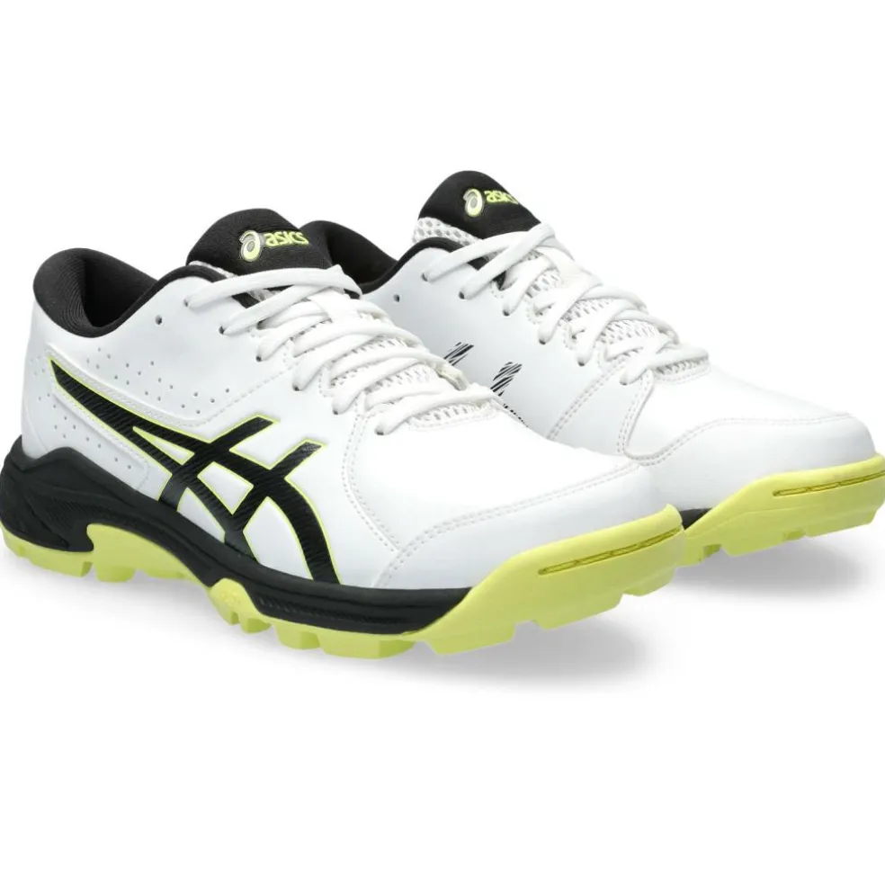 Asics Gel-Peake 2 GS hockeyschoenen junior white glow yellow