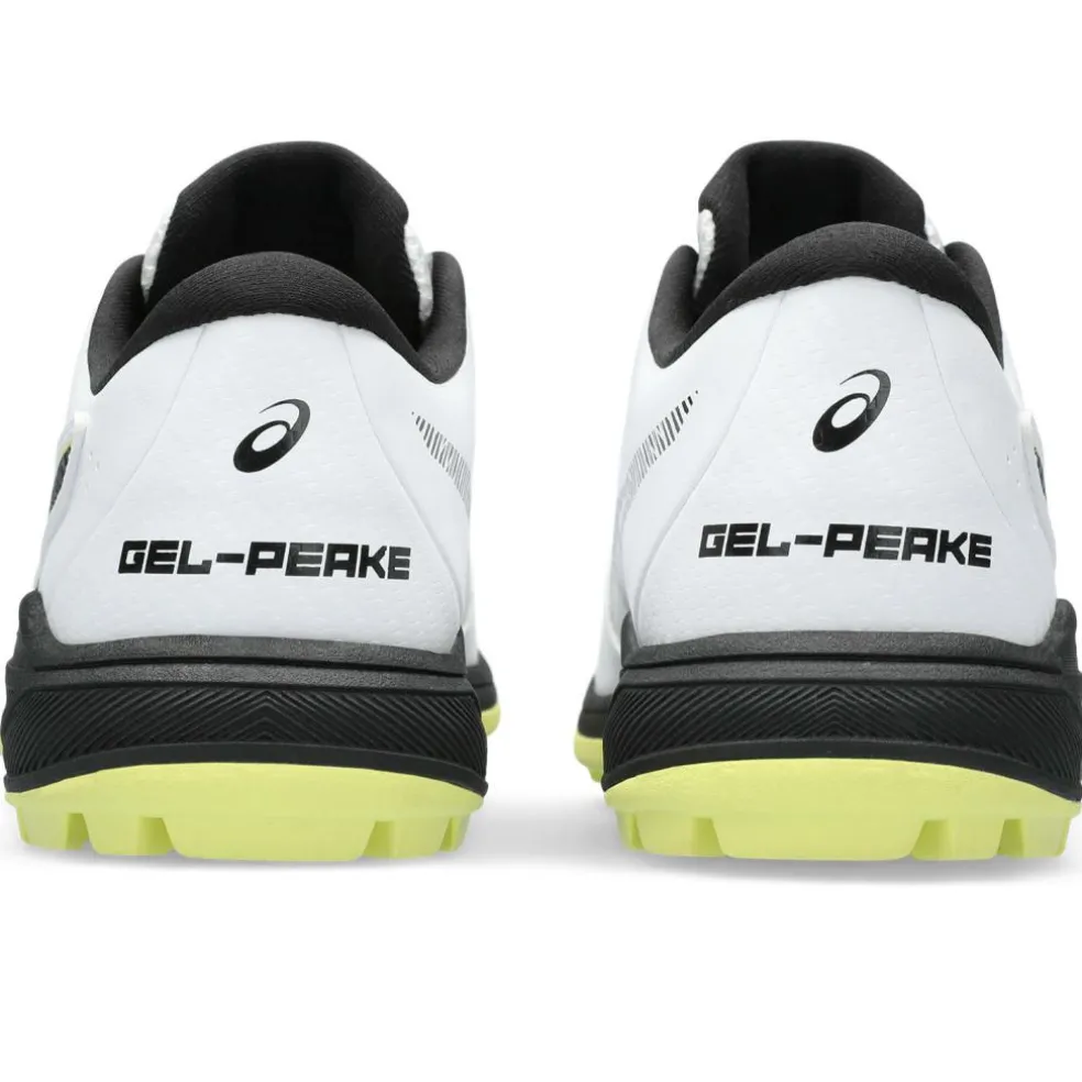 Asics Gel-Peake 2 GS hockeyschoenen junior white glow yellow