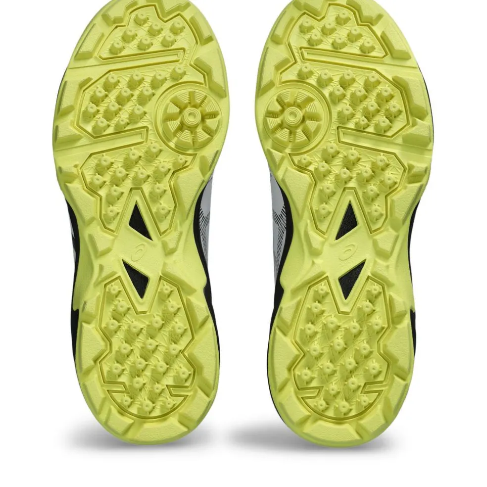 Asics Gel-Peake 2 GS hockeyschoenen junior white glow yellow