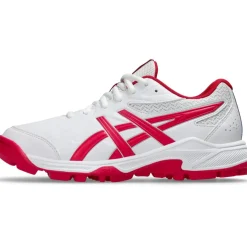 Asics GEL-PEAKE 3 GS hockeyschoenen junior white bright rose