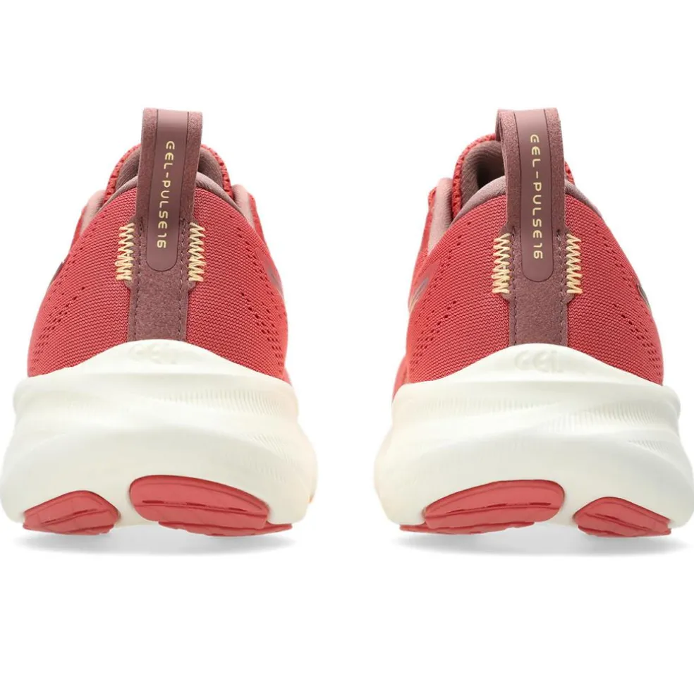 Asics GEL-PULSE 16 hardloopschoenen dames dark pink clay orange glow