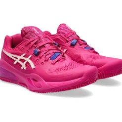 Asics GEL-RESOLUTION X CLAY tennisschoenen dames bright rose cream