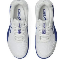 Asics GEL-RESOLUTION X GS CLAY tennisschoenen junior white dark cobalt