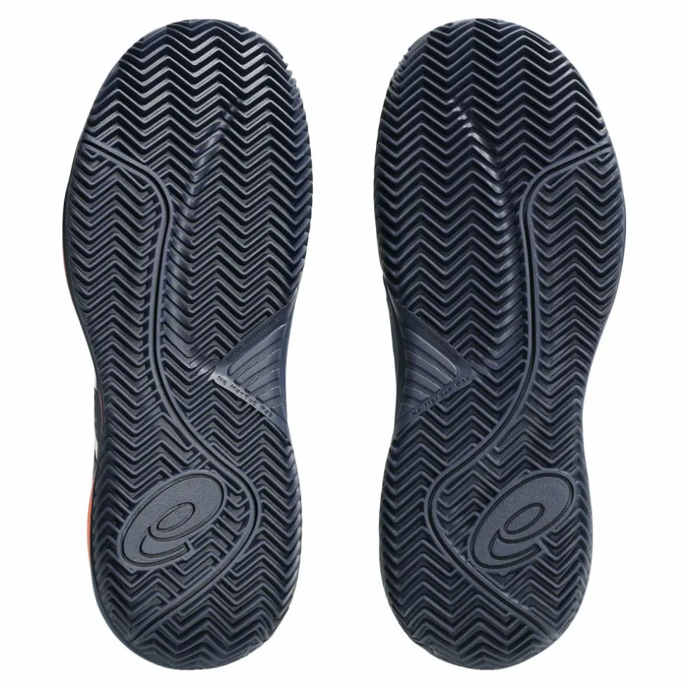 Asics Gel-Resolution X GS Clay tennisschoenen junior midnight white